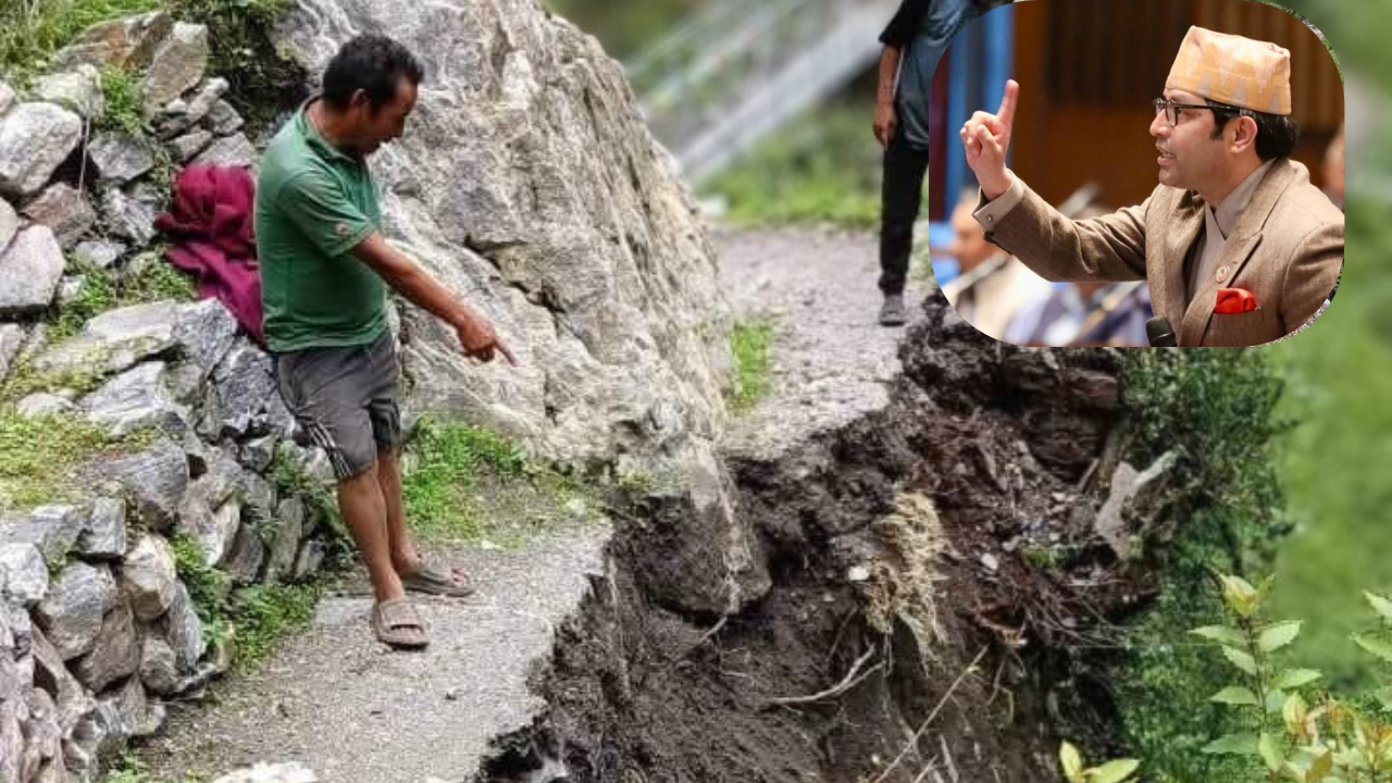 चुम नुब्री गाउँपालिका–२, विही गाउँमा पहिरो प्रजिअ (सिडिओ) को गैरजिम्मेवारीपन, राजेन्द्र बजगाई