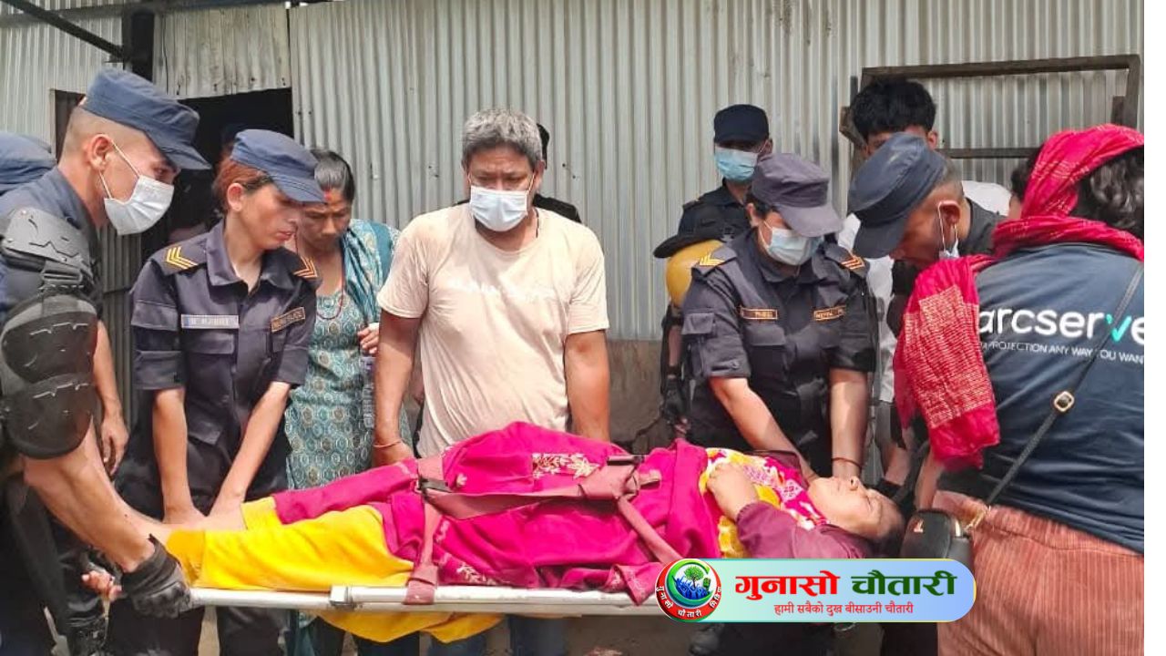  आफ्नो बसिरहेको टहरा भत्किँदा बेहोस
