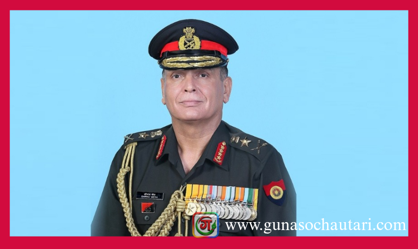 भारतीय प्रधानसेनापति धिरज सेठ काठमाडौंमा, सोमबार मानार्थ महारथीको सम्मान
